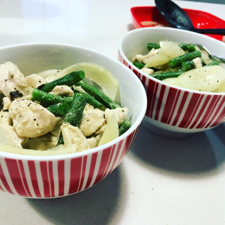 Easy Green Chicken Curry