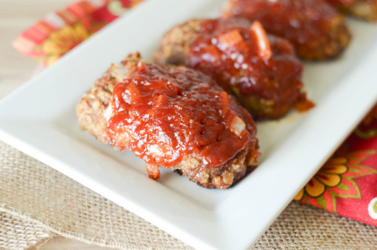 Low Carb Mini Meatloaf